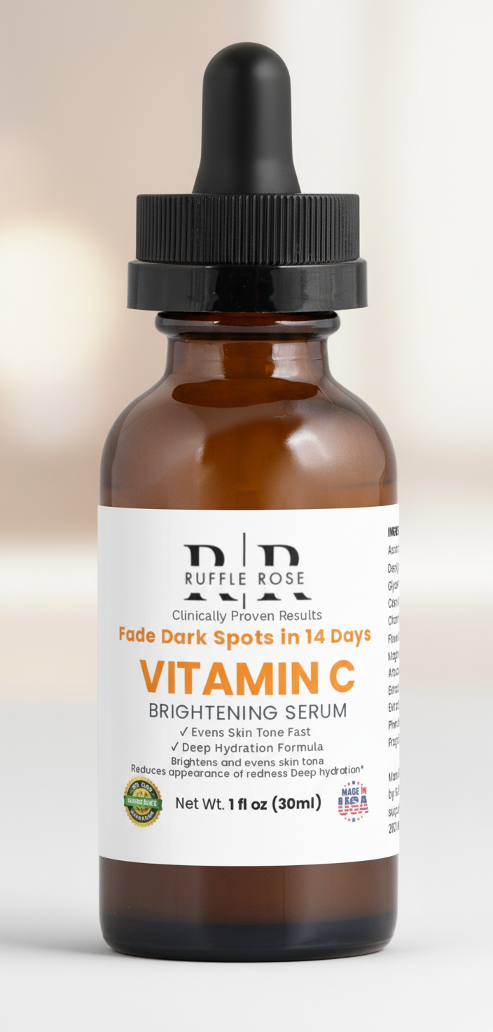 Vitamin C Brightening Serum – Fade Dark Spots in 14 Days