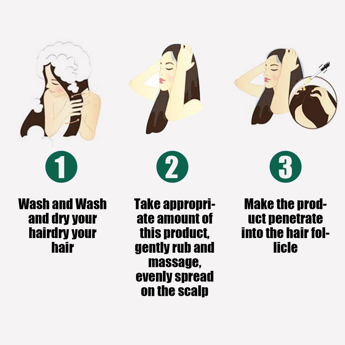 Ruffle Rose Ginger Hair Oil.