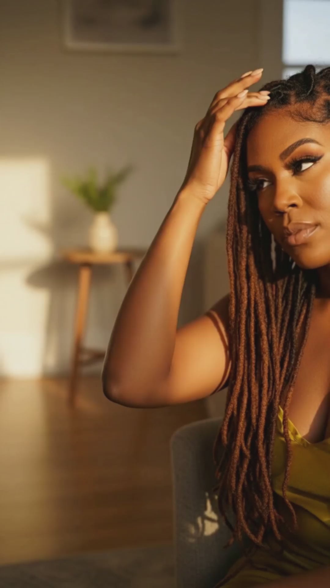 Ruffle Rose Ginger Hair Oil.